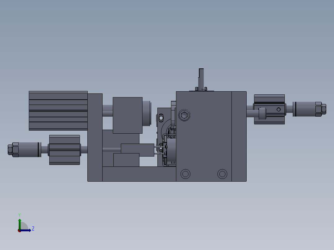 测漏工装（外漏）(1)左视图