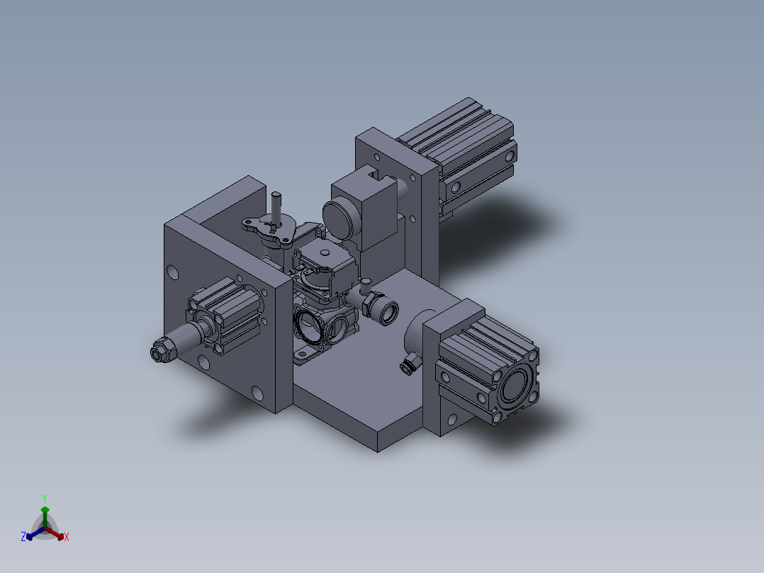 测漏工装（外漏）(1)正等轴测图