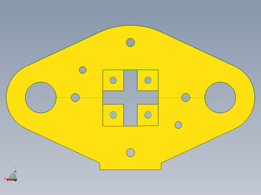 封盖落料冲孔拉深翻边复合模【包含CAD+UG】后视缩略图