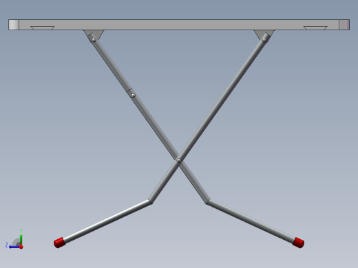 折叠桌子 便携式右视缩略图