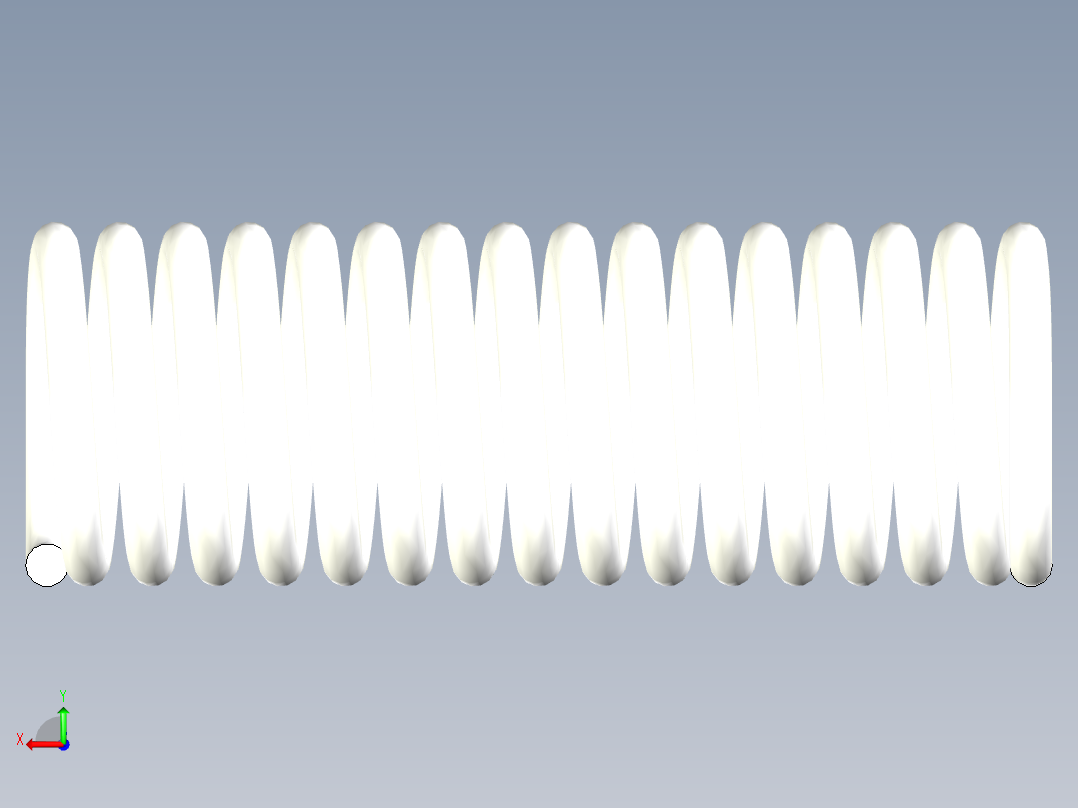 胶卷片的外壳环后视图