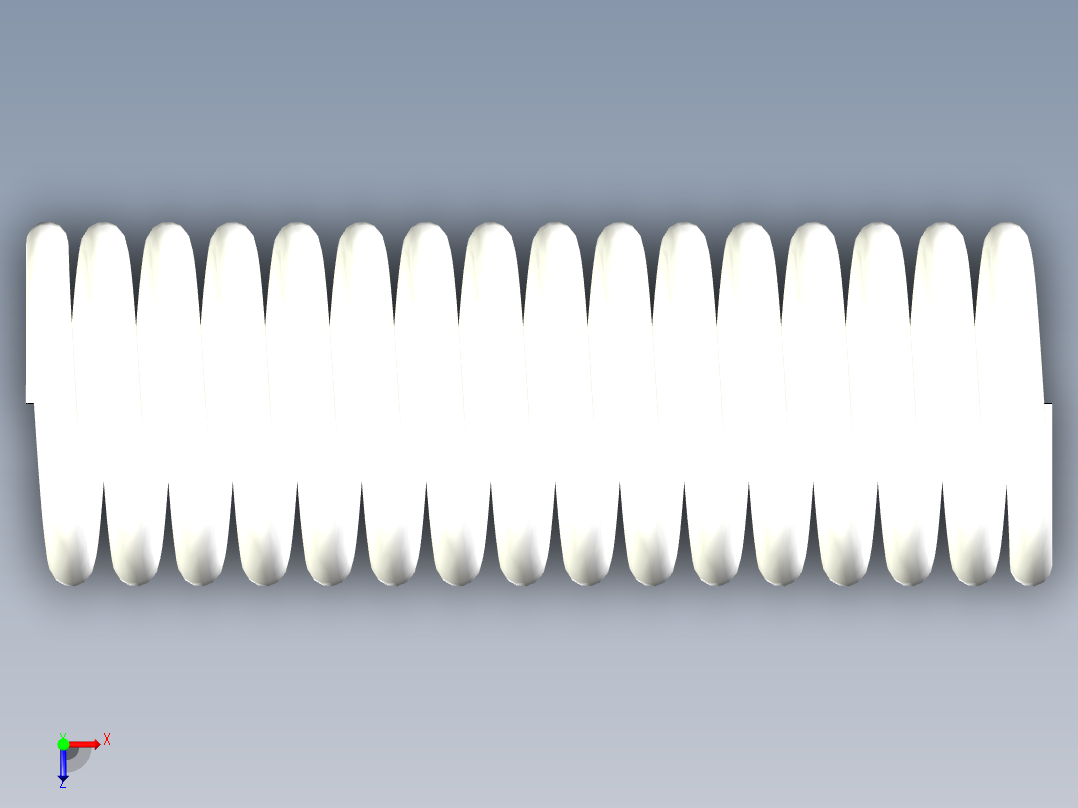 胶卷片的外壳环俯视图
