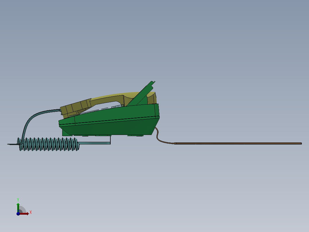 11 电话机前视图