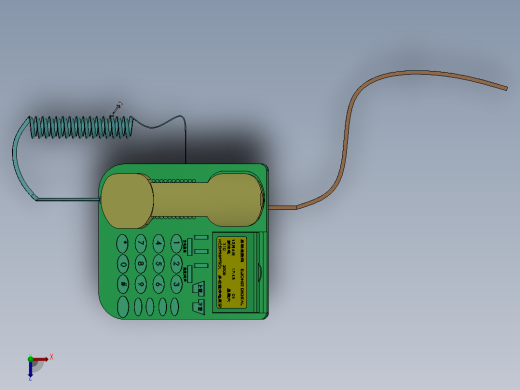 11 电话机俯视缩略图