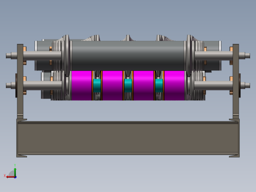 仿形机床(滚板机)设备后视缩略图
