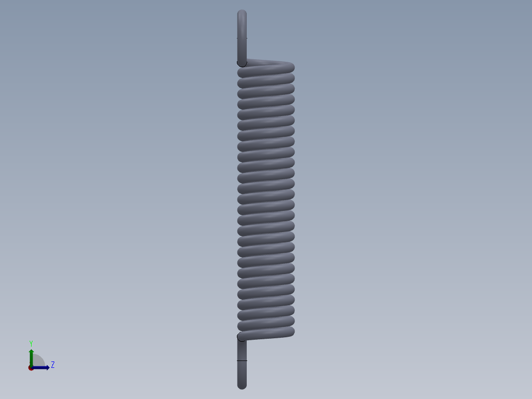 揉捏头中挂簧左视图