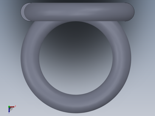 揉捏头中挂簧俯视缩略图