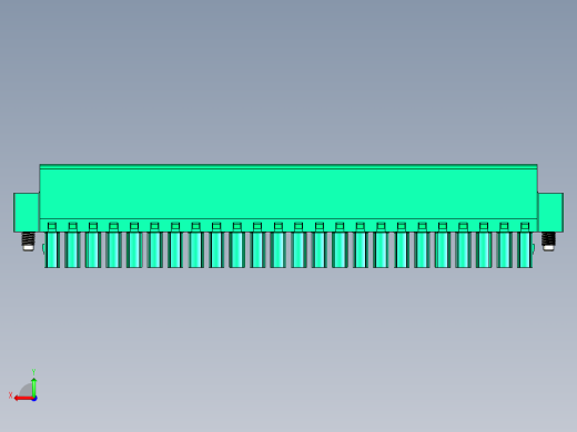DEGSON 15EDG（公头） 3.81mm 螺钉锁紧，插拔式接线端子 FullPack-15EDGKAM-3.81-24P-14-00AH后视缩略图