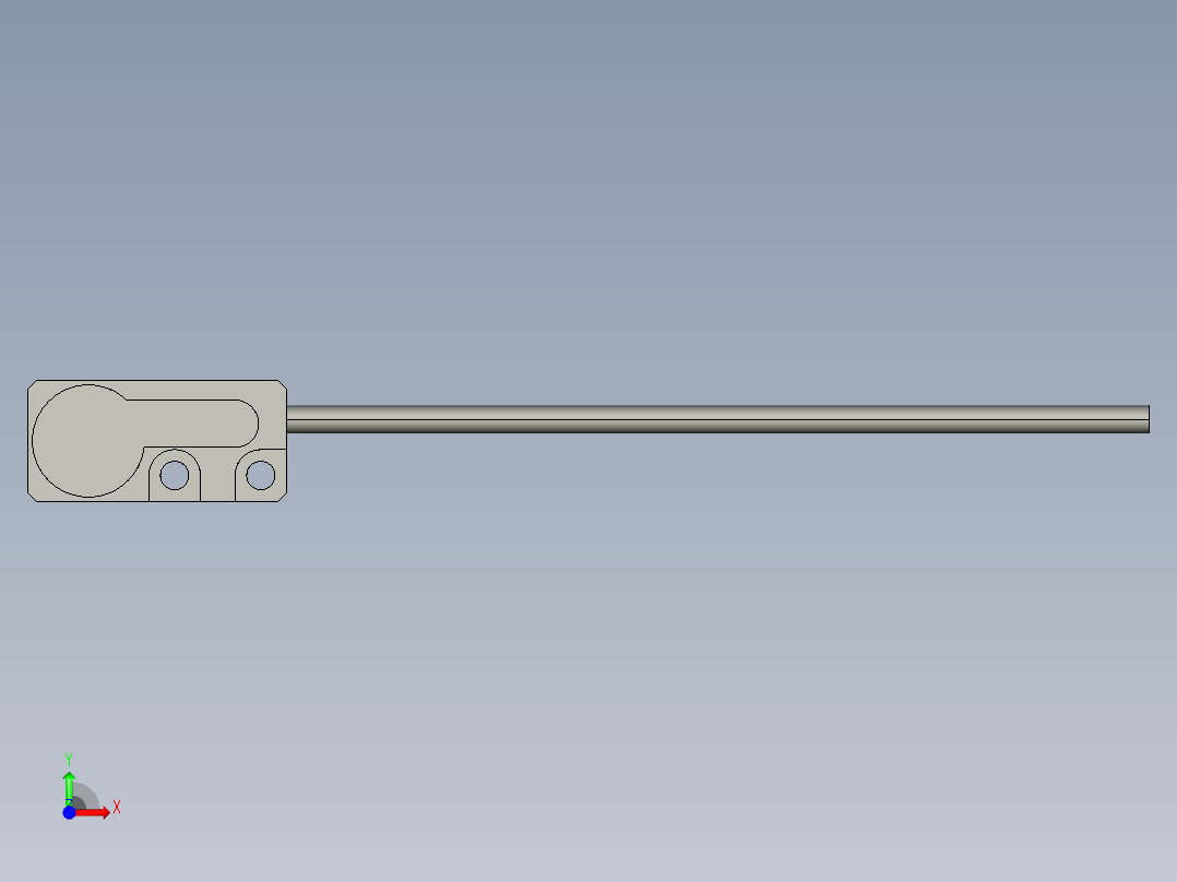 基恩士EH-614A_kc图纸模型前视图