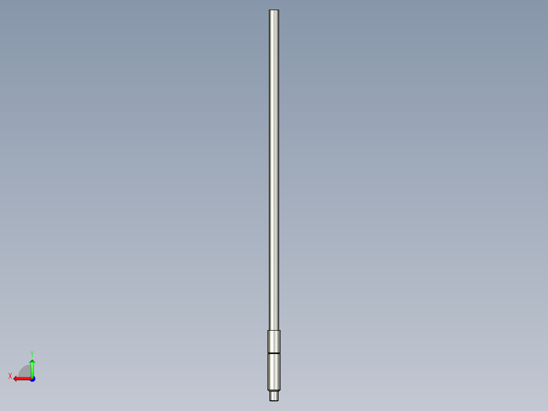 基恩士FU-77Gcore_kc图纸模型后视图