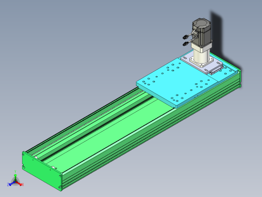 东锦齿条传动DH270G-L167-S750-BU-减速机+750W