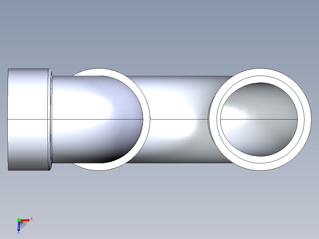 船舶管路系统S26_SeaDrainPLUS_TrapCleanout-SxS_37E171901_1-1-2in Sea Drain Plus - P-TrapCleanout-SxS俯视图