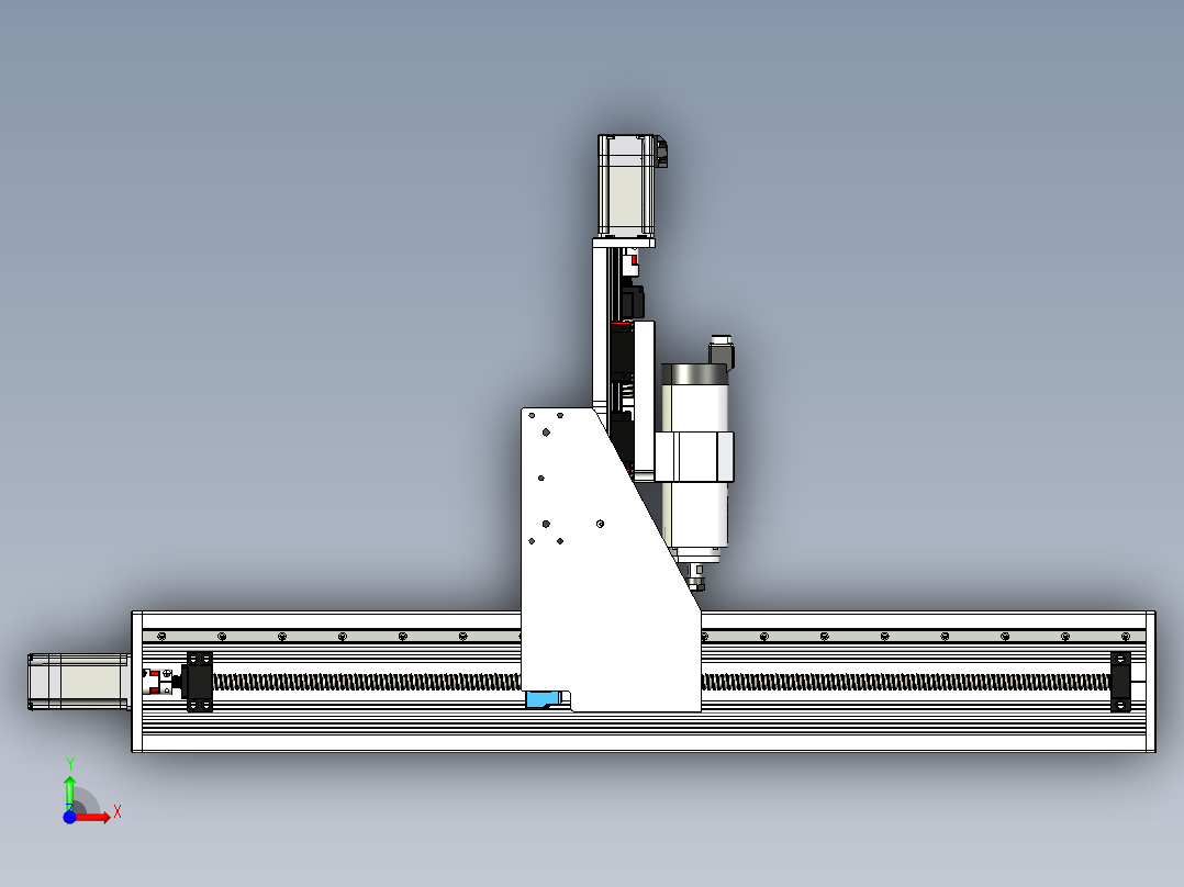 CNC 加工中心10前视图