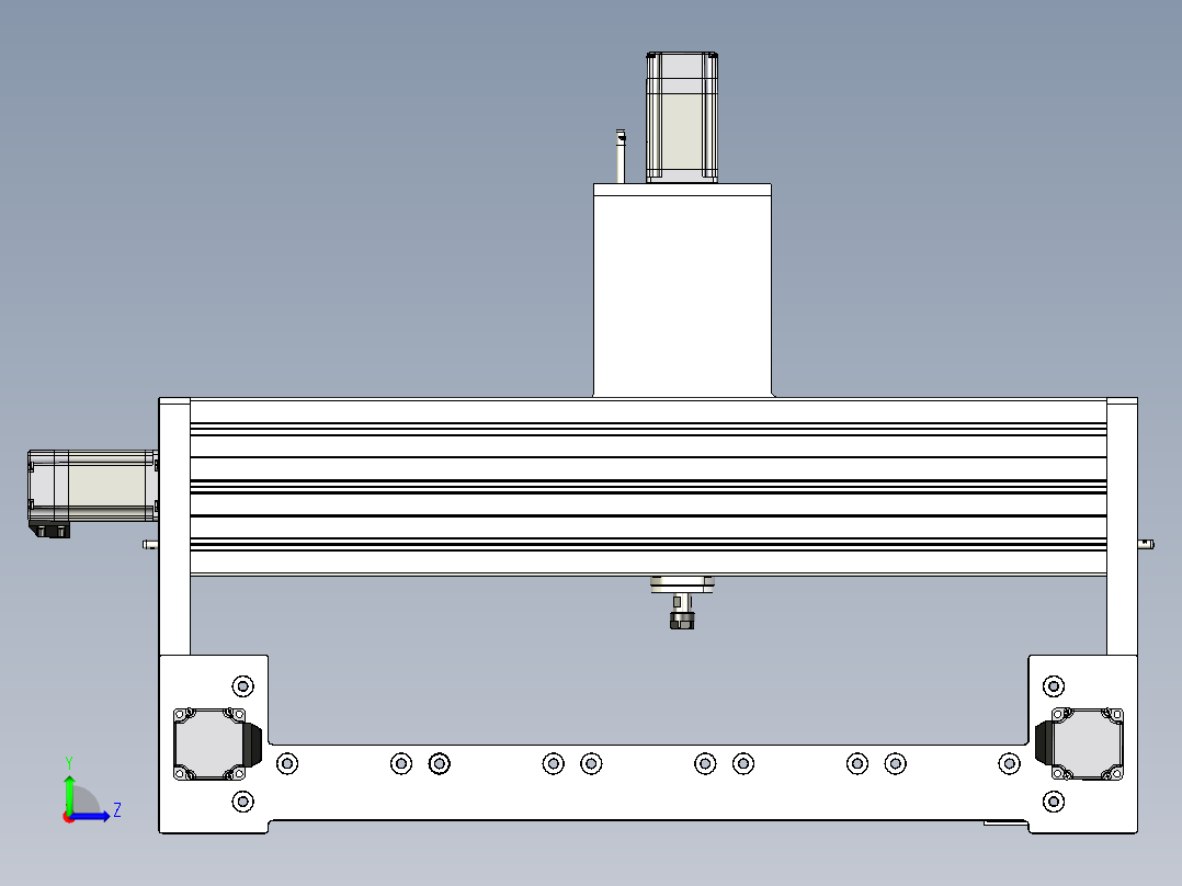 CNC 加工中心10左视图