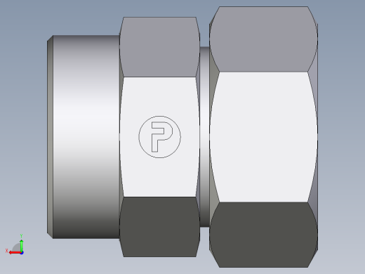卡套式工业通用硬管接头EO_Distance_piece_adapter_DA35LOMDCF后视缩略图
