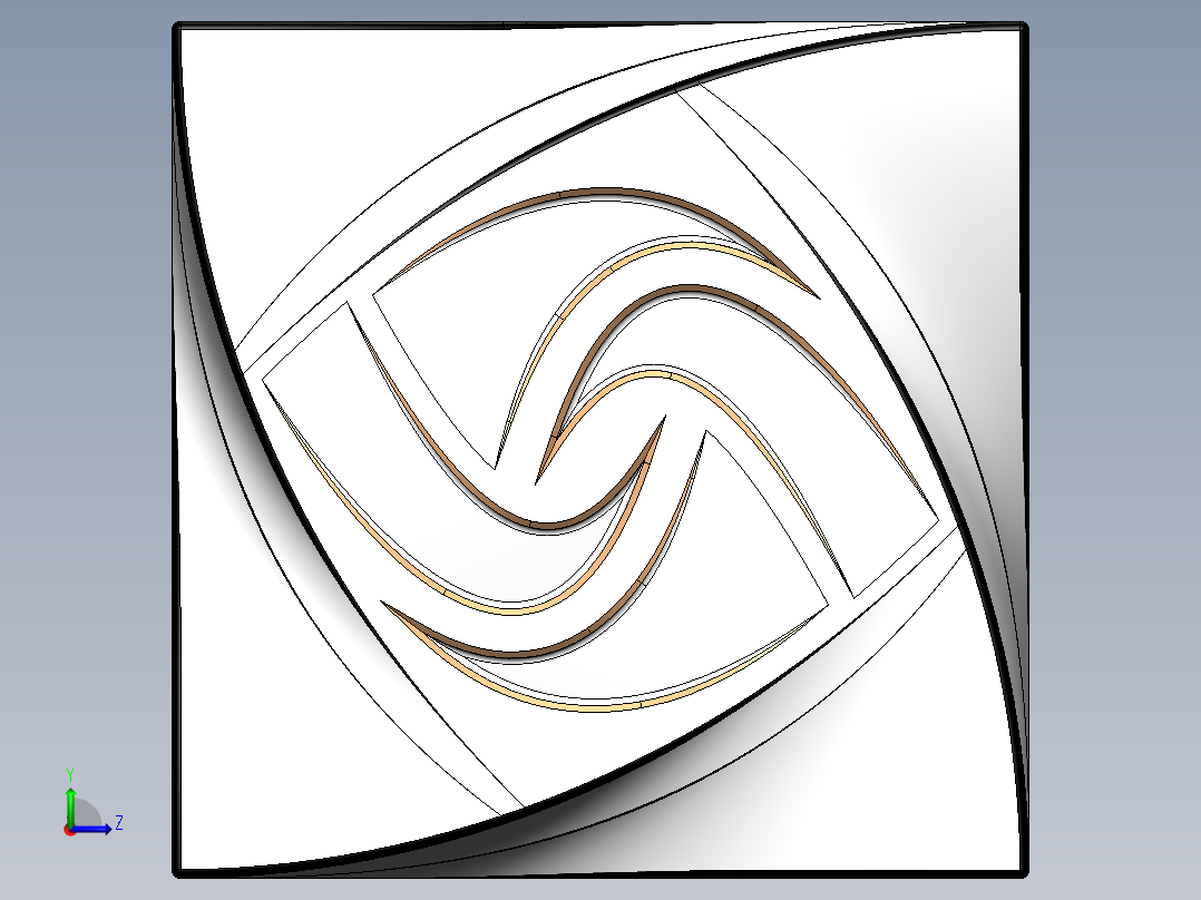 复杂立方体左视图