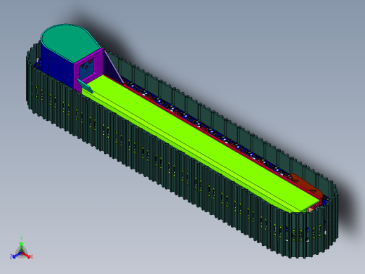 农业机械用履带轮结构