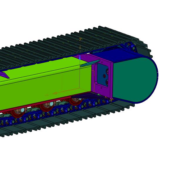 农业机械用履带轮结构