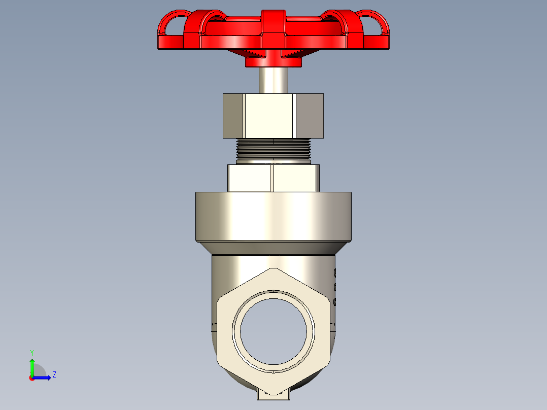 阀门模型-___DN20左视图