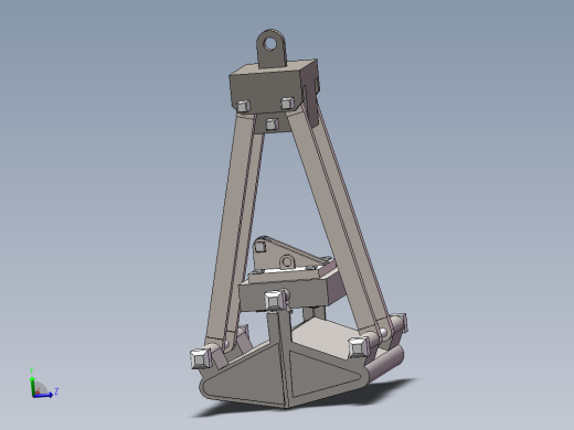 某型号起重机抓斗结构设计50