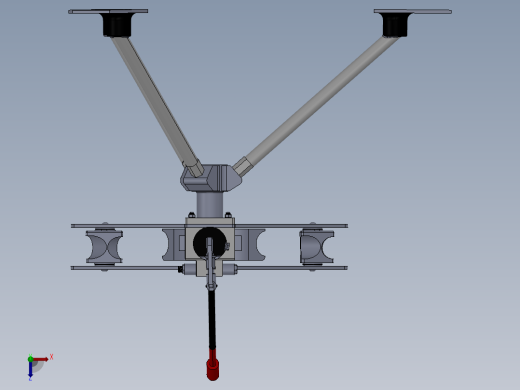 液压弯管机设计模型160550==30俯视缩略图