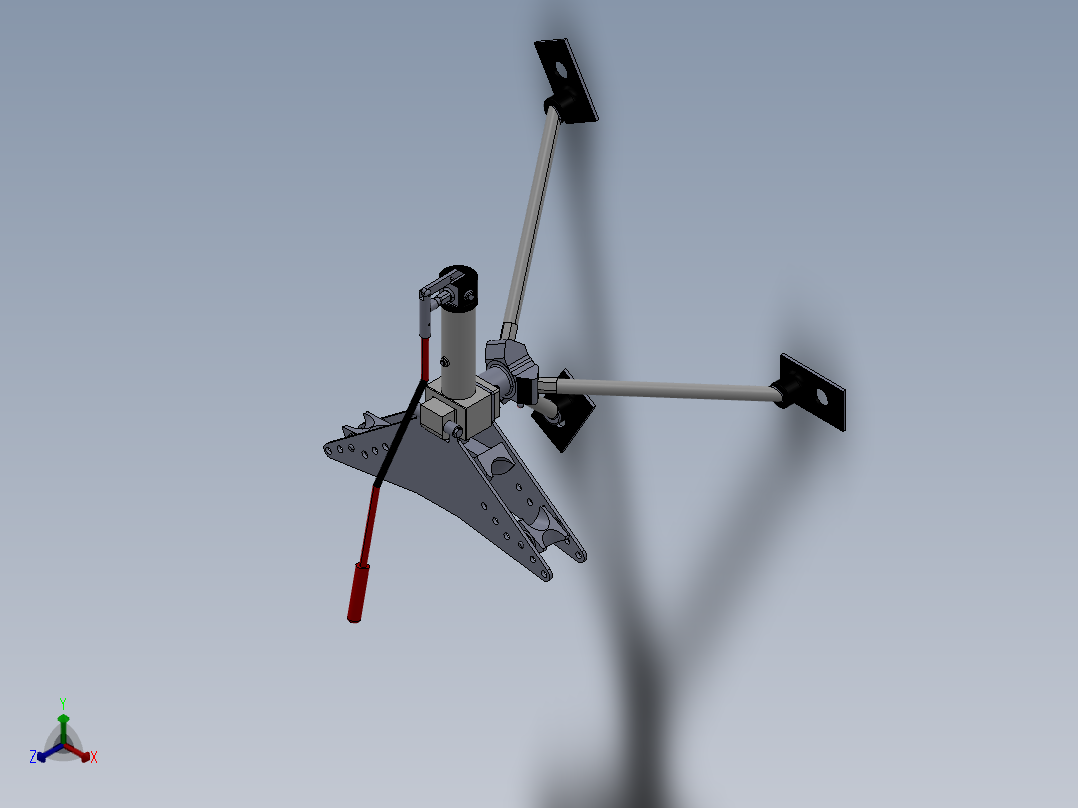 液压弯管机设计模型160550==30正等轴测图