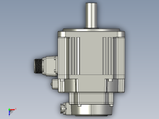 电机MS6G-130TL25BZ2-41P0俯视缩略图