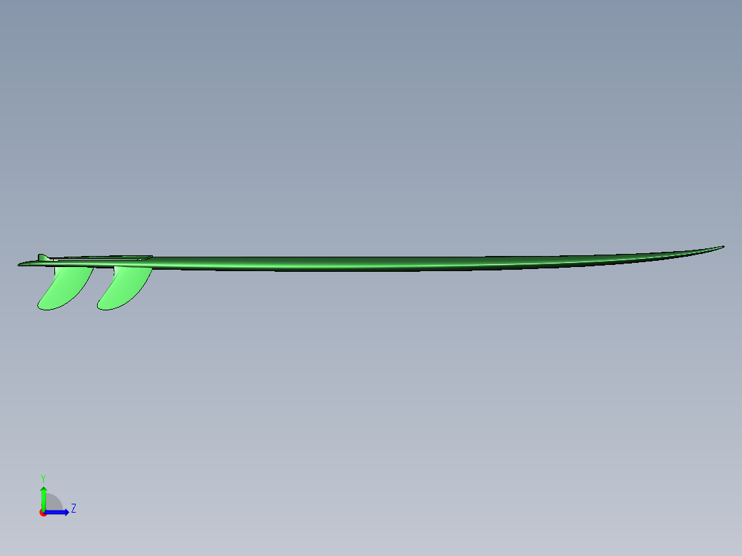 冲浪板13左视图