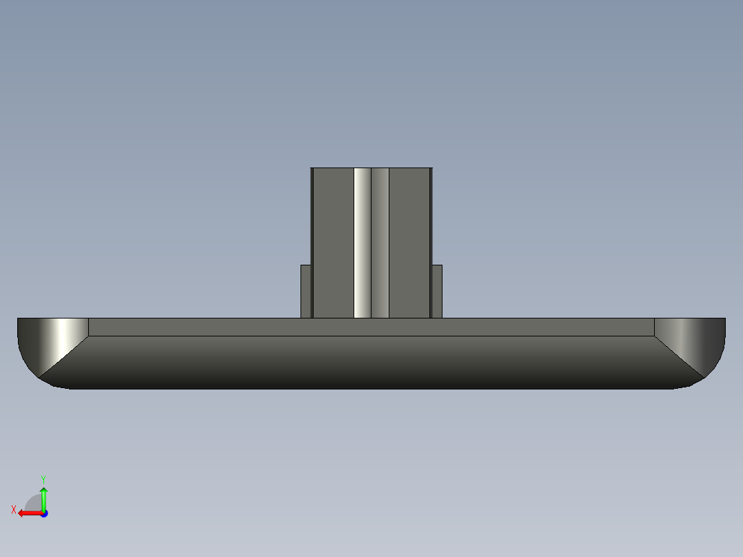型材-BR 40X80 COVER CAP KJN529036后视图