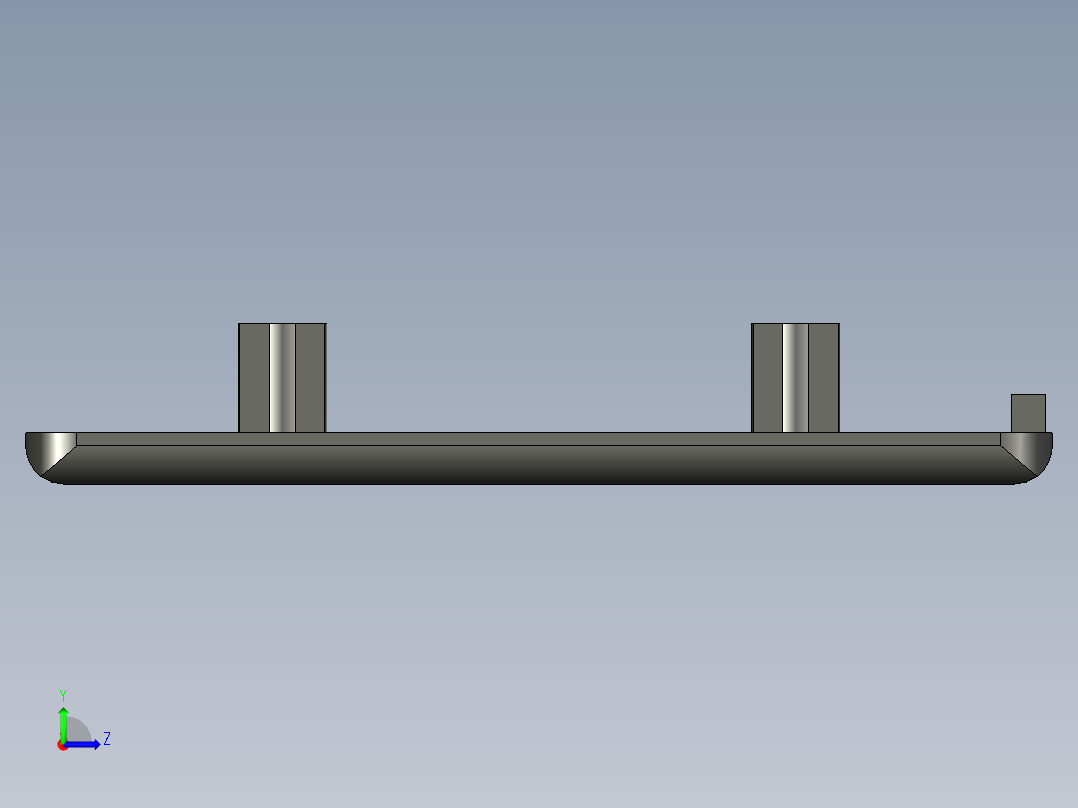 型材-BR 40X80 COVER CAP KJN529036左视图