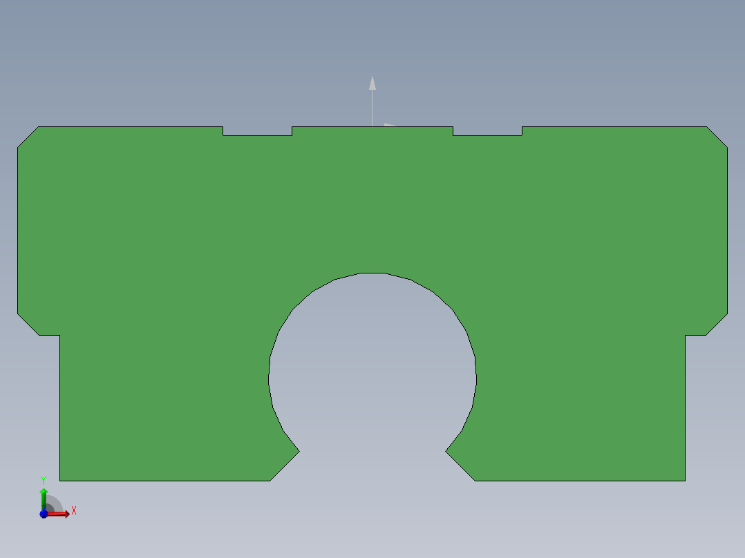 S16 分割型直线球轴承前视图