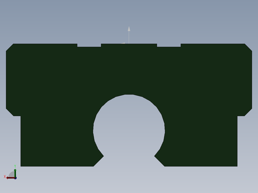 S16 分割型直线球轴承后视图