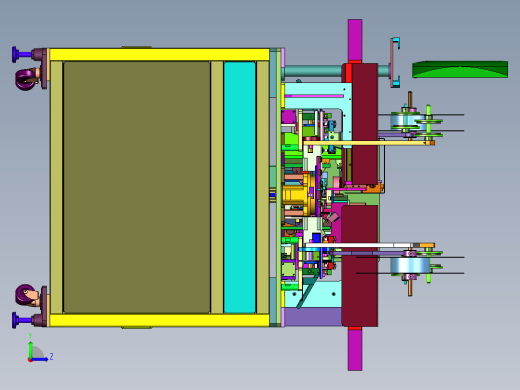 手机接头性能测试打包线左视缩略图