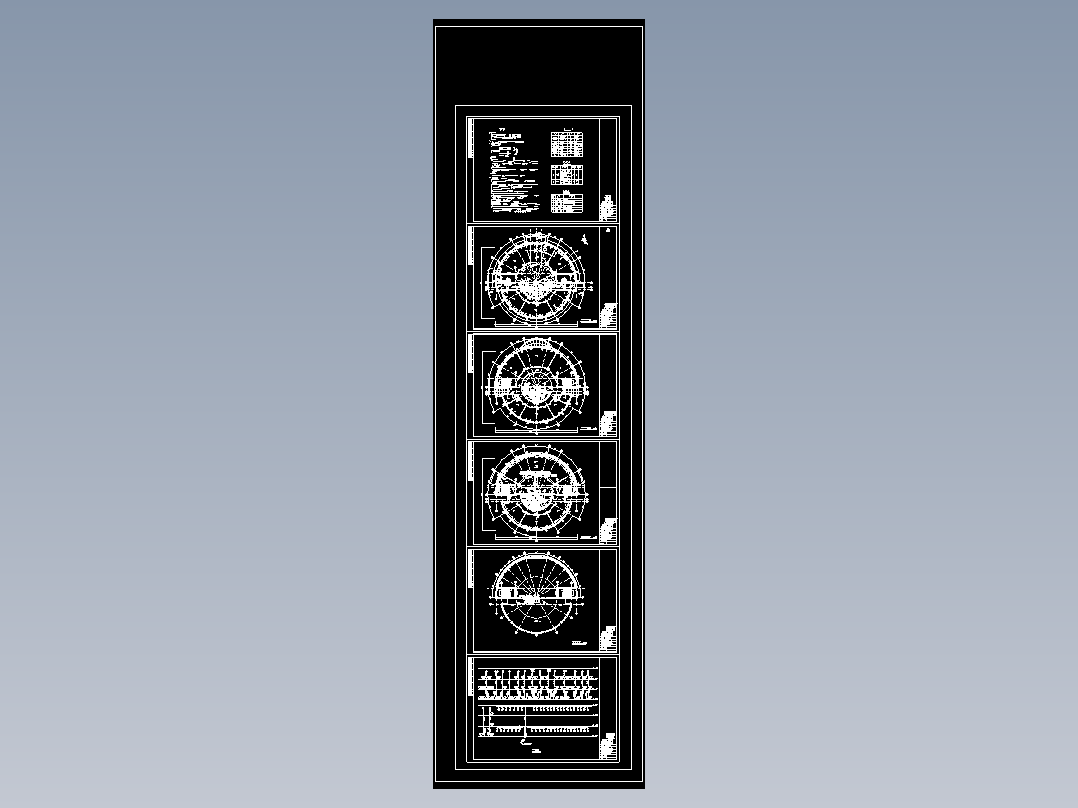 某综合楼采暖通风图