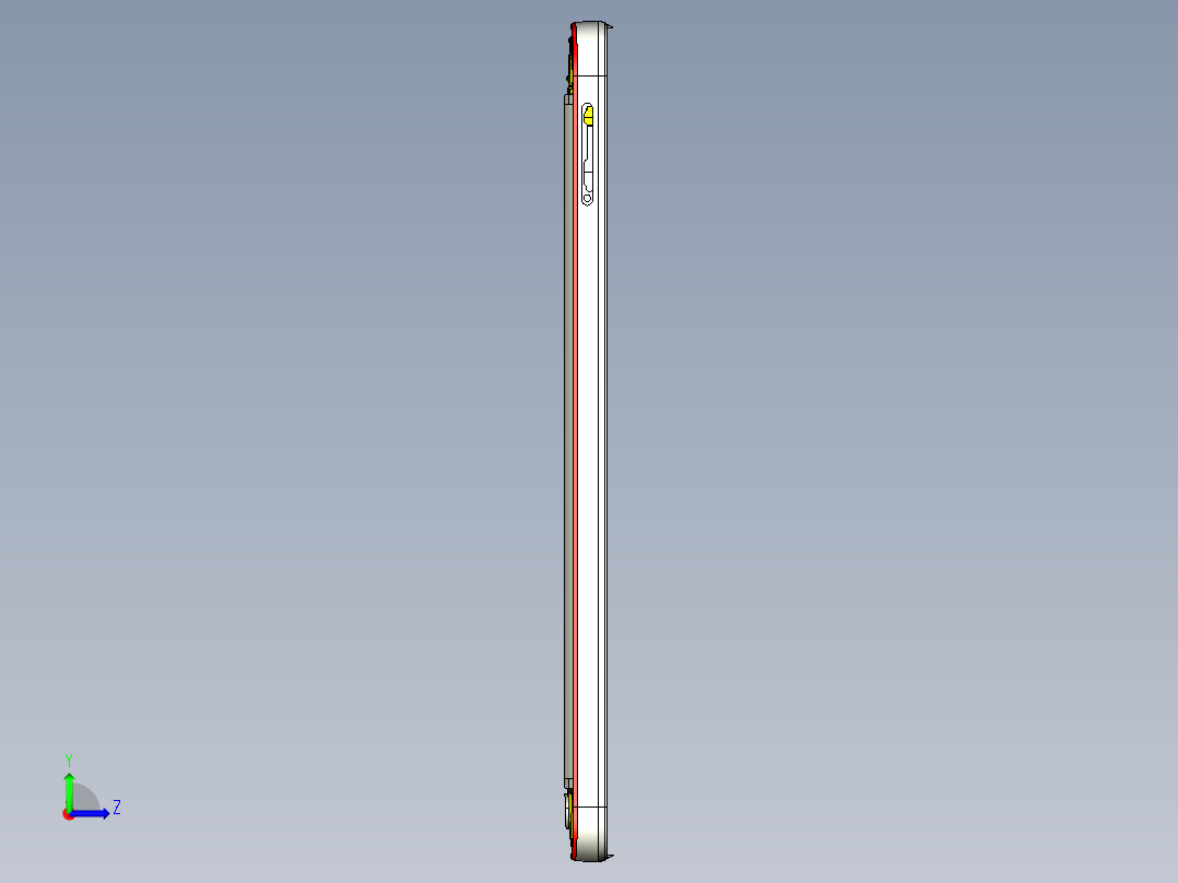 X3-CNC8笔记本CNC工装夹具三维模型20150909左视图