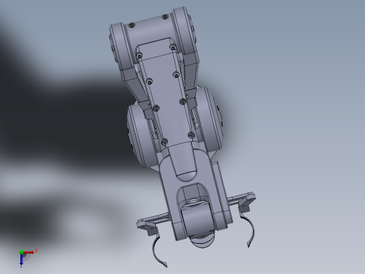机械夹爪俯视缩略图