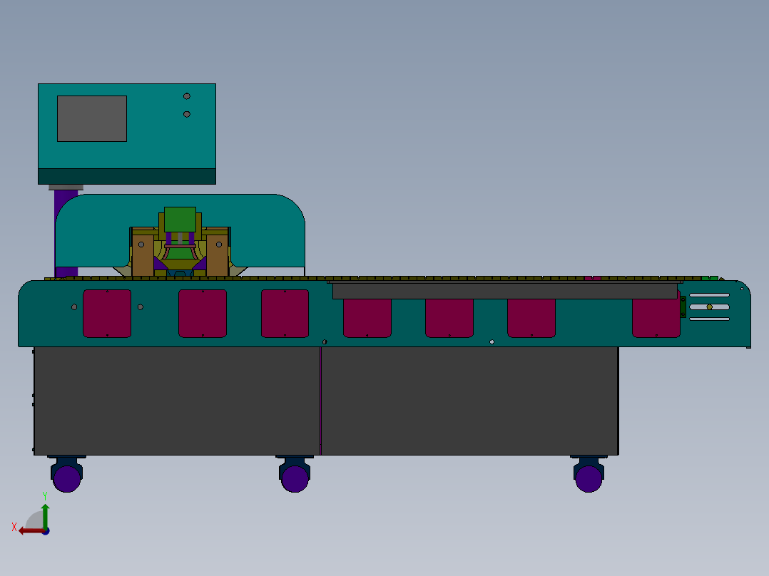 小型垃圾处理设备sw14后视图