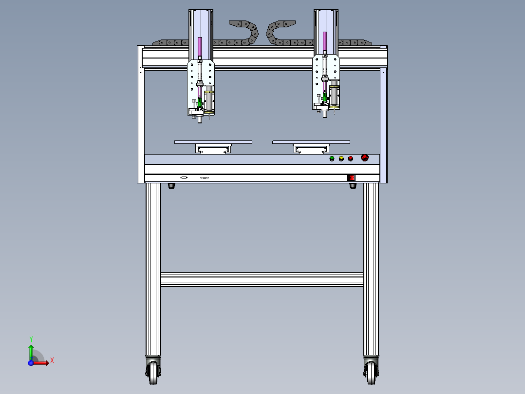 钻石点钻机sw18可编辑前视图