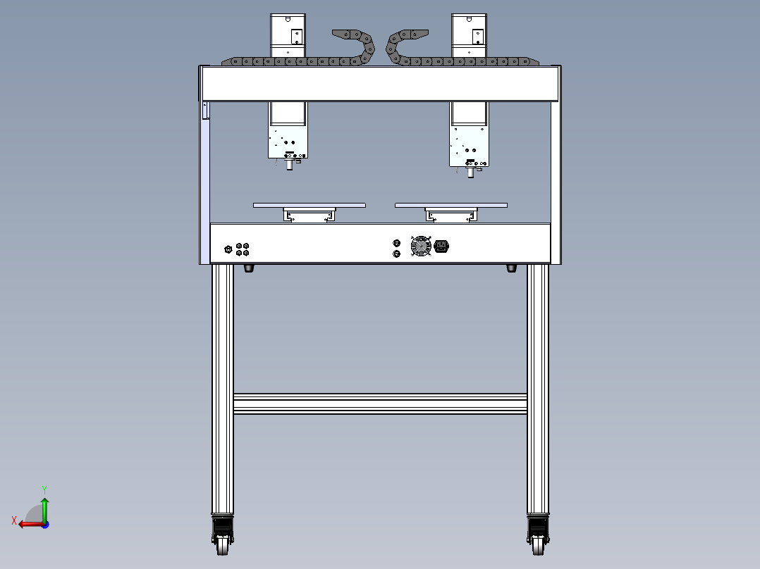 钻石点钻机sw18可编辑后视图