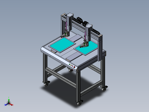 钻石点钻机sw18可编辑正等轴测缩略图