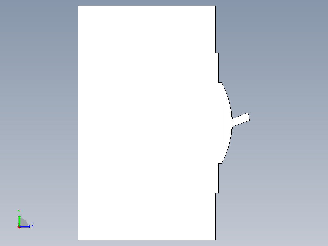 德力西电气 CDM1L-100L 3P左视图