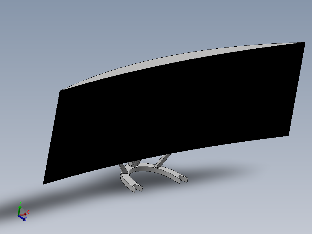 曲面屏幕显示器