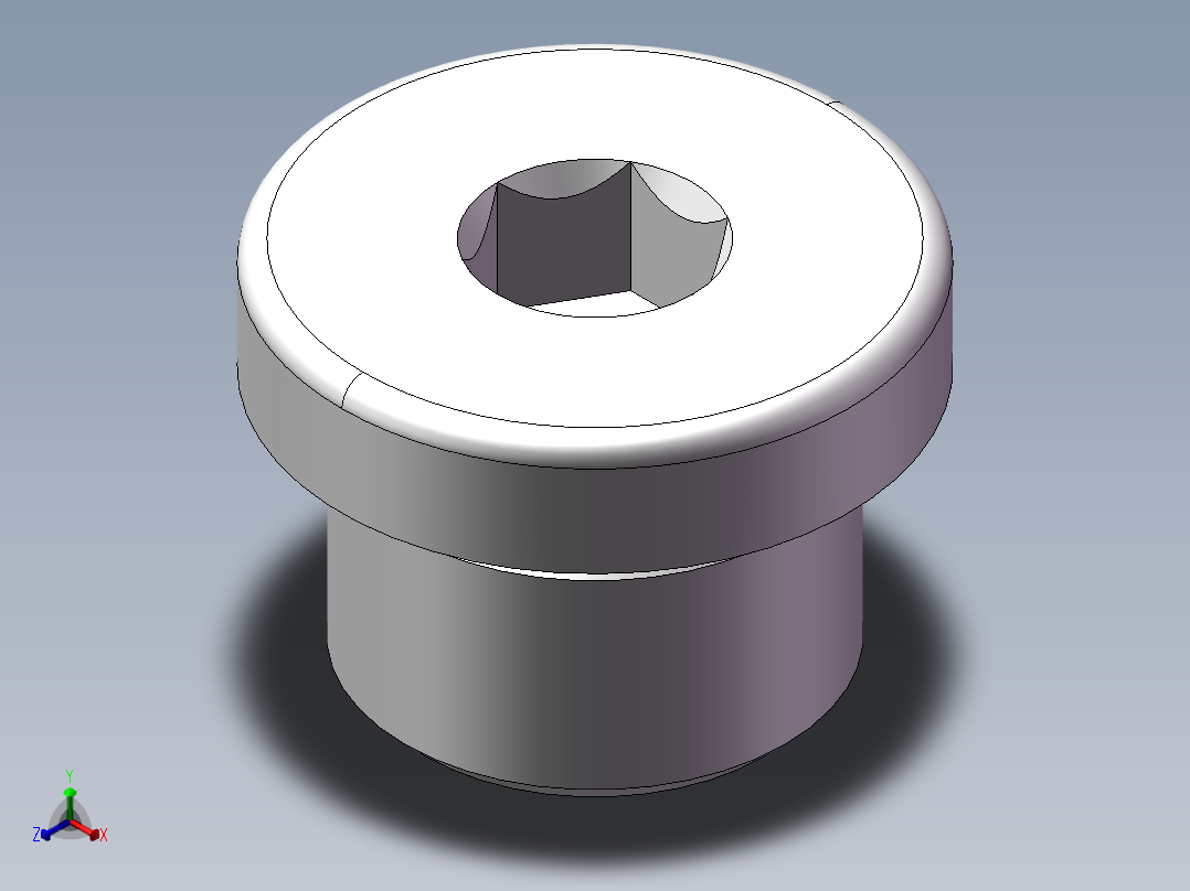 内六角螺堵、4WN-18WD主视图