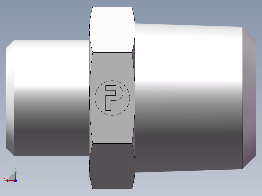 美制锥螺纹、1CN-14-06后视图