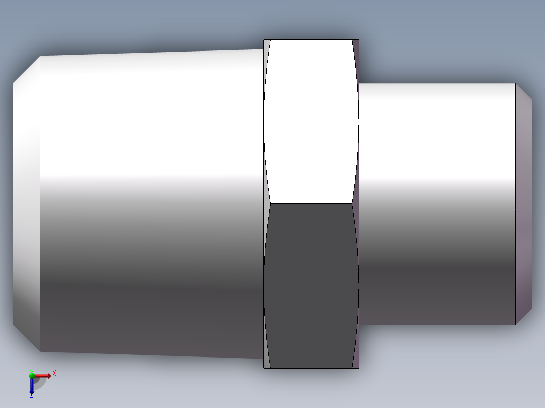 美制锥螺纹、1CN-14-06俯视图