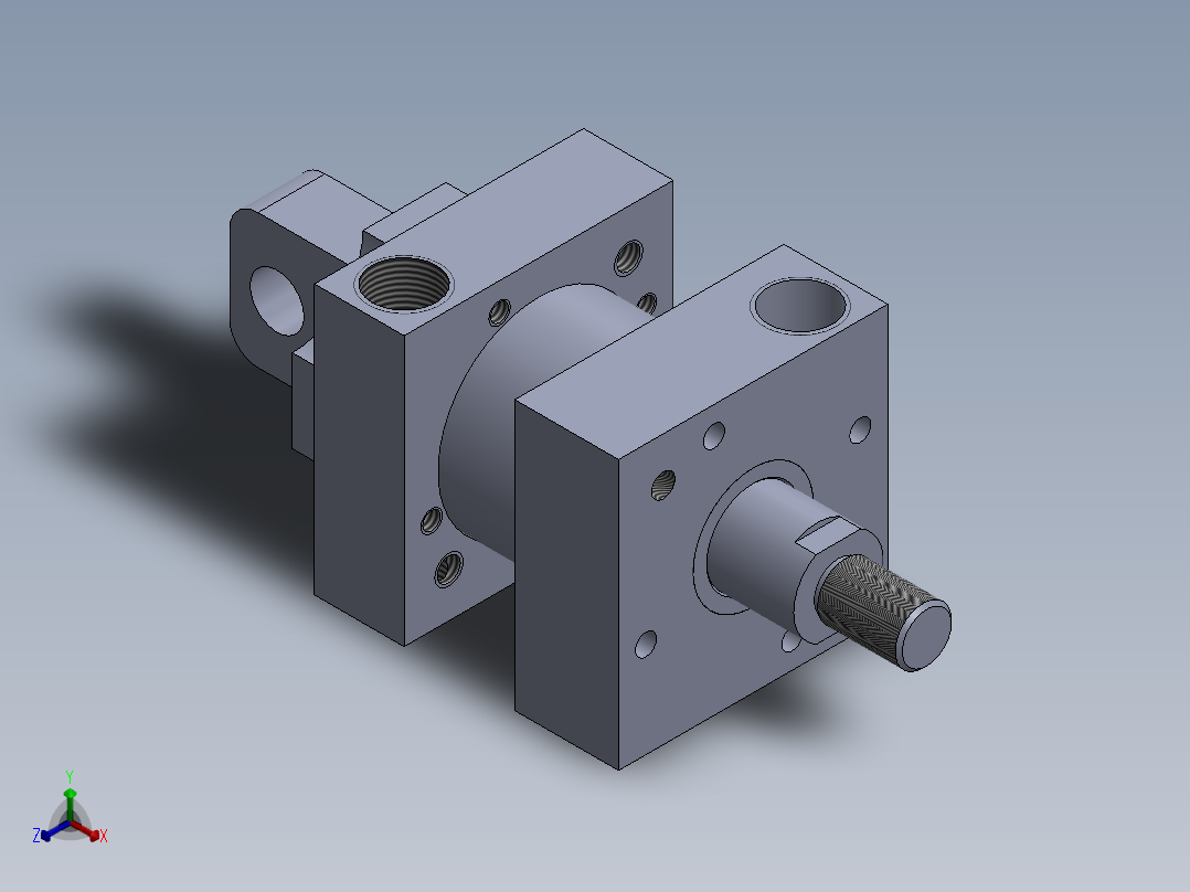 拉杆气缸27x12-7x11-6-mm-1.snapshot.1正等轴测图