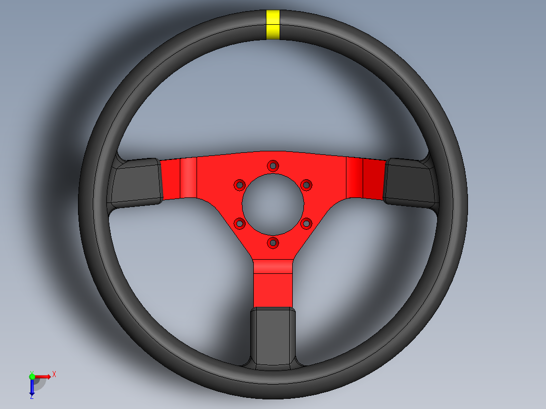 方向盘(34)俯视图