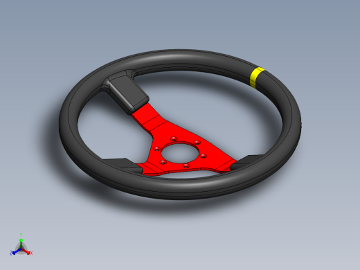 方向盘(34)正等轴测缩略图