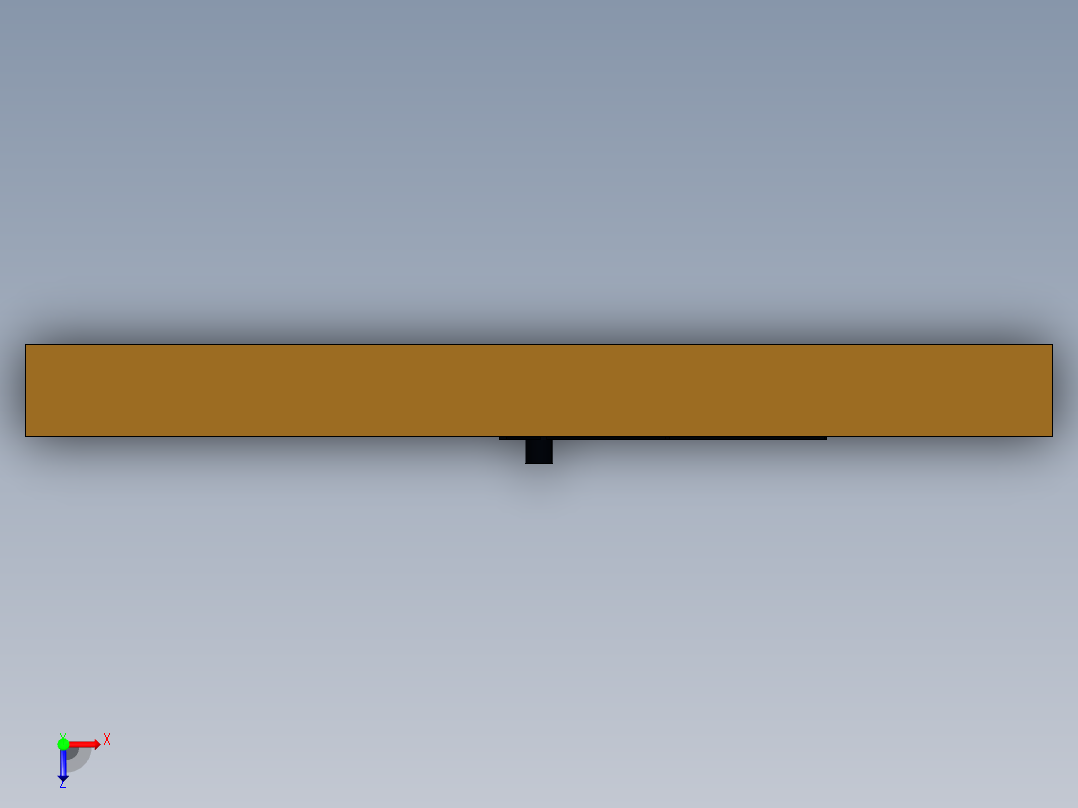 木制手表俯视图