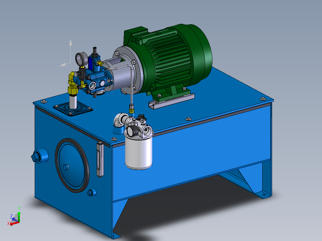JICNFPA型液压动力装置